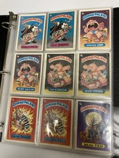 1985 GARBAGE PAIL KIDS 1ST SERIES 1 COMPLETE 82 CARD SET ADAM Nick OS1 GPK Lot picture