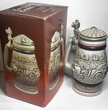 Vintage 1979 Avon Car Classics Ceramic Stein Ceramarte Brazil  -Original Box picture