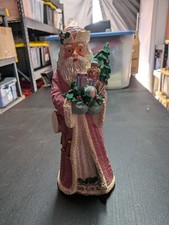 Vintage Santa Claus CHRISTMAS DECORATION figure statue unique decor North pole picture