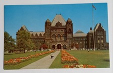 Toronto Ontario Provincial Parliament Buildings Plastichrome Postcard P10175 picture