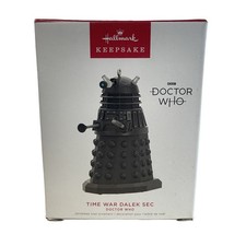 2022 Hallmark BBC Doctor Who Time War Dalek Sec Magic Sound Christmas Ornament picture