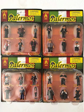 Rare Set of 4 Homies Palermos The Palermo Family Sealed Action Figures 2003 picture