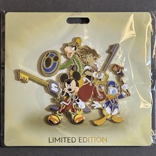 Disney D23 2025 Kingdom Hearts Squad Goals WDI MOG Limited Edition 400 Pin picture