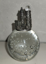 Spoonique Pewter Castle On Crystal Ball Figurine 3