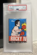 1985 Topps Rocky IV Wax Pack (Rocky) PSA Graded 8 NM/MT picture