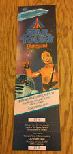 1987 Star Tours Disneyland Premier Interplanitary Launch Ticket- all stub attach picture