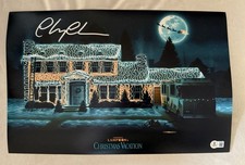 CHEVY CHASE SIGNED AUTO MOVIE CHRISTMAS VACATION 11X17 PHOTO BECKETT COA picture