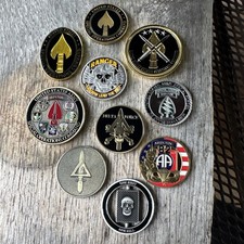 United States Army Special Operations Challenge Coin Set picture