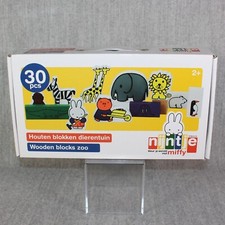MIFFY DICK BRUNA Zoo Set Wooden Blocks Animals Colour Play Toy Complete Box 2019 picture
