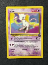 Pokemon Mew Black Star Promo #8 TCG WOTC 2000 Card MP picture