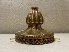 Vintage Electric Light Lamp Hanging Ceiling Fixture Globe Fitter Holder or Base picture