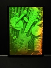 1991 Proset Superstar Hologram super rare insert card Musicards Pro Set picture