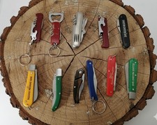 #1 joblot 11 vintage pocket folding knives jack swiss blade flipper knife claw picture