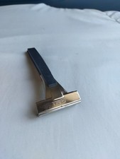 Nice Schick Injector Type L (1965-1974) Black Handle Silver Tone picture