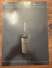 2004 Macallan Scotch VTG 2000s PRINT AD Fine Oak Single Malt - Blew Money Vegas picture