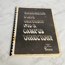 Campus Directory College Washington State University 1970 - 1971 WSU Vtg picture