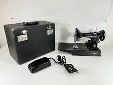 Vintage 1951 Singer 221 ~ Featherweight Portable Electric Sewing Machine in Case picture