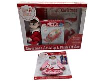 The Elf On The Shelf Activity Plush Elf Set, NIB w/Additional Clothes Christmas picture