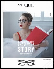 Gigi Hadid for Vogue Eyewear Magazine Print Ad Women Fashion 2017-EC picture