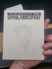 Ghoulardi Note Pads Vintage 2 New 1 Used Cleveland  Shock Theater WJW-TV 1960s picture