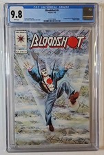 BloodShot #6 CGC 9.8 Valiant 1993 1st appearance of Ninjak Collin King WHITE pgs picture