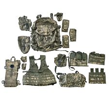USGI Authentic 16 PC Rifleman Set Kit MOLLE System ACU Complete Set w/ Stiffener picture