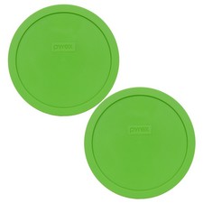 Pyrex 7402-PC 6/7-Cup Green Food Storage Replacement Lid (2-Pack) picture