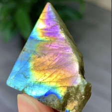 19G Natural Gorgeous Labradorite QuartzCrystal Stone Specimen Healing picture
