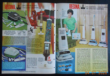 1971 Regina Vaccum Cleaner shampooer poster print AD Bissell Hoover Handivac picture