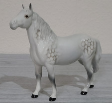 Beswick Heads Up Pony Beautiful Rare Vintage Dapple Grey Gloss Model No.1197 Vgc picture