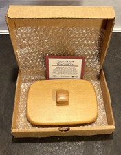 Longaberger WoodCrafts Lid All American Patriot New NIB #50661 Rectangle 7” X 5” picture