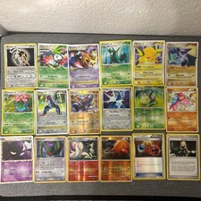 Lot of 18 Pokémon Cards Mix of Commons And Rares And Holos picture