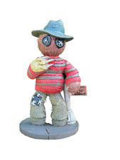 Pinhead Monster Fred Collectible Horror Figurine, Nightmare on Elm Street Fans picture