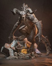 Deathclaw Resin Sculpture Statue Model Kit Unpainted/Unassembled picture
