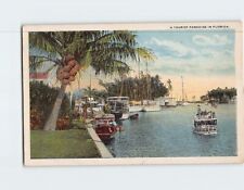 Postcard Oceanside Scene Florida USA picture