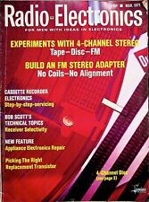 EXPERIMENTS WITH FOUR CHANNEL STEREO - Radio - Electronics Magazine, MAR 1971  picture