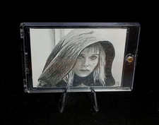 2024 STAR WARS SHIN HATI ACEO PSC 1/1 GRAPHITE SKETCH BY GIOVANNI CIMA picture