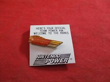 Nintendo Power Magazine Official Team Power Promotional Button Pin Back Promo picture