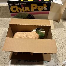 Chia Pet Bull Planter Terracotta 1991 Vintage Chia Seed Sprouter Organic picture
