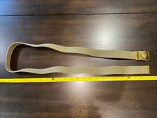 Older Style 49 Inch Adjustable Boy Scout Belt With Buckle #1 picture