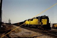 CNW 8036 SD60 original slide ----- Chicago & North Western picture