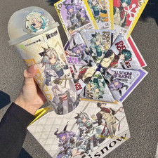 Official Arknights: Endfield × Nayuki Tiflos Jue Acrylic Stand Figure & Badge picture