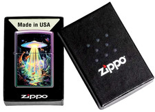 Alien Abduction Of Animals Zippo Lighter picture