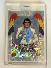 2026 Keepsake Elvis Presley Base #6 084/200 Silver Cracked Ice Encased picture