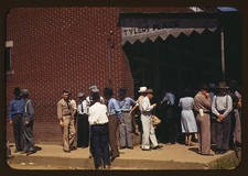 Campton KY 1940 Court Day Farmers Townspeople Tyler's Store Dry Goods picture