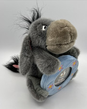 Disney Disneland Pooh  Eeyore Plush with Blue Photo Frame VINTAGE NWT picture