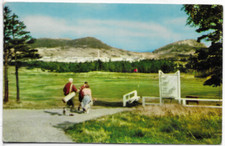BALY HALY GOLF COURSE, PEPPERRELL AIR FORCE ST. JOHNS NEWFOUNDLAND POSTCARD 1G31 picture
