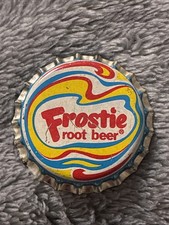 Vintage Frostie Root Beer Soda Bottle Cap Continental Beverages Canada Que. NOS picture