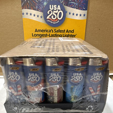 BIC USA 250 Limited Edition Lighters 50 Count Tray 50-Pack picture