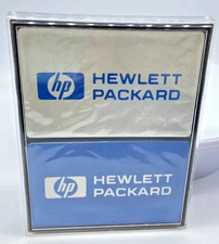 NOS HP Hewlett Packard Playing Cards Double Sealed Decks USA Promo w/ Case picture